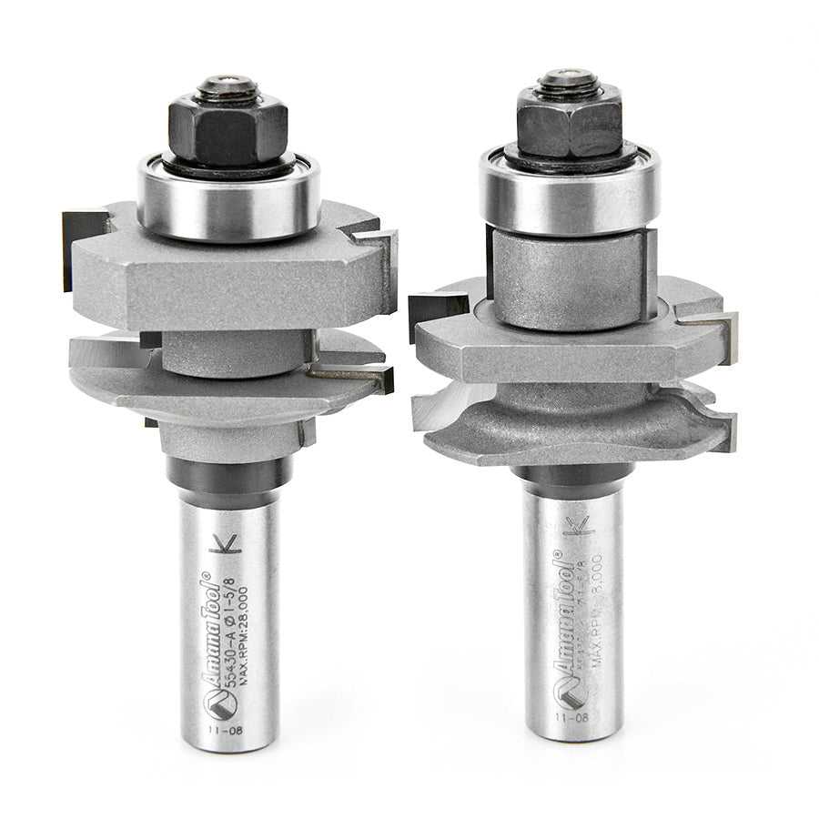 Amana, Amana 55430 Two Piece Ogee Stile & Rail Router Bit