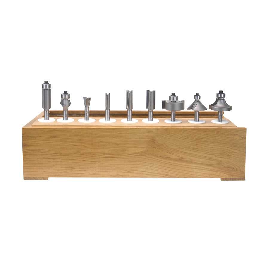 Amana, Amana AMS-111 11-Piece 1/4" Shank Router Bit Set