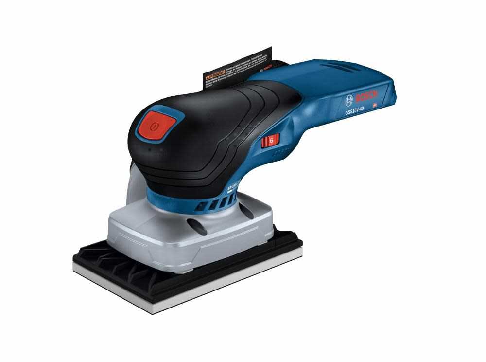 Bosch, Bosch GSS18V-40N 18V Orbital Finishing Sander (Tool Only)