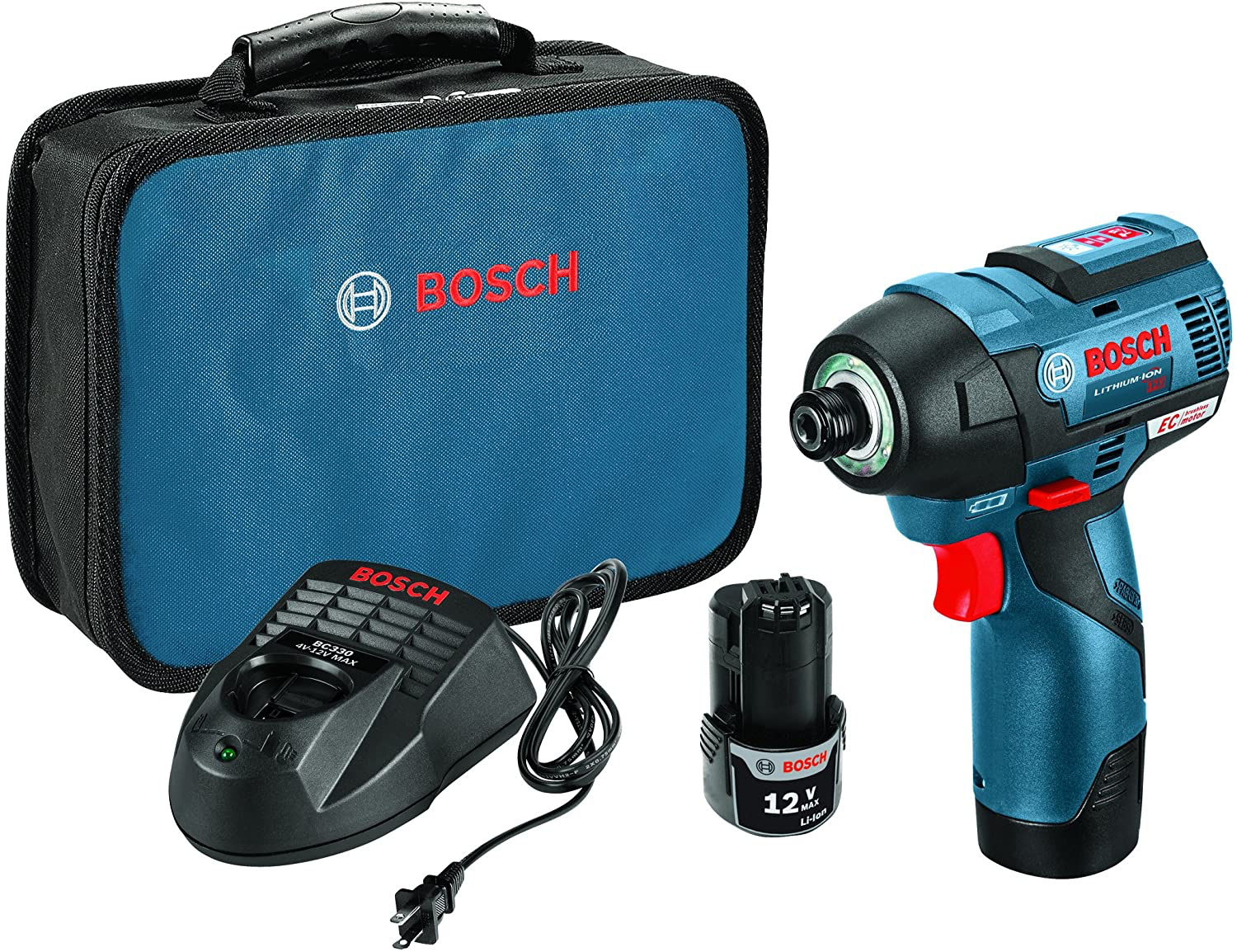 Bosch, Bosch PS42-02 12V Max EC Brushless Impact Driver Kit