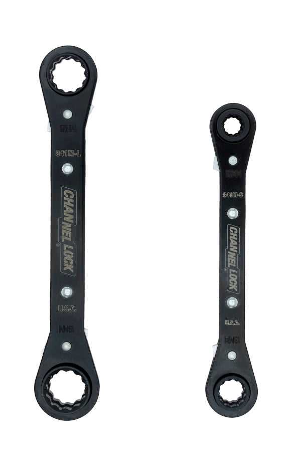 Channellock, Channellock 841M 2PC Metric Ratcheting Combination Wrench Set