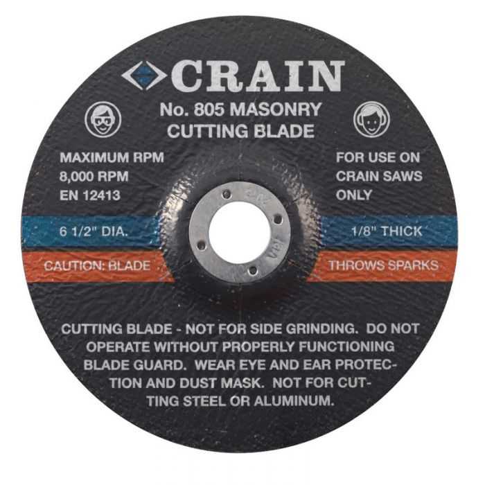 Crain, Crain 805 6-1/2" Super Saw Masonry Blade