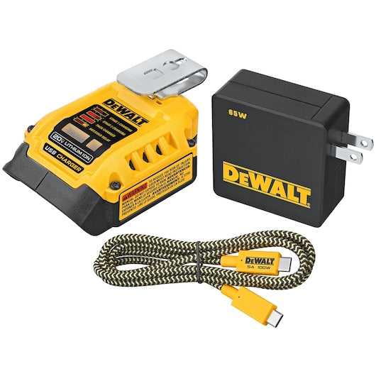 DeWalt, DeWalt DCB094K USB Charging Kit