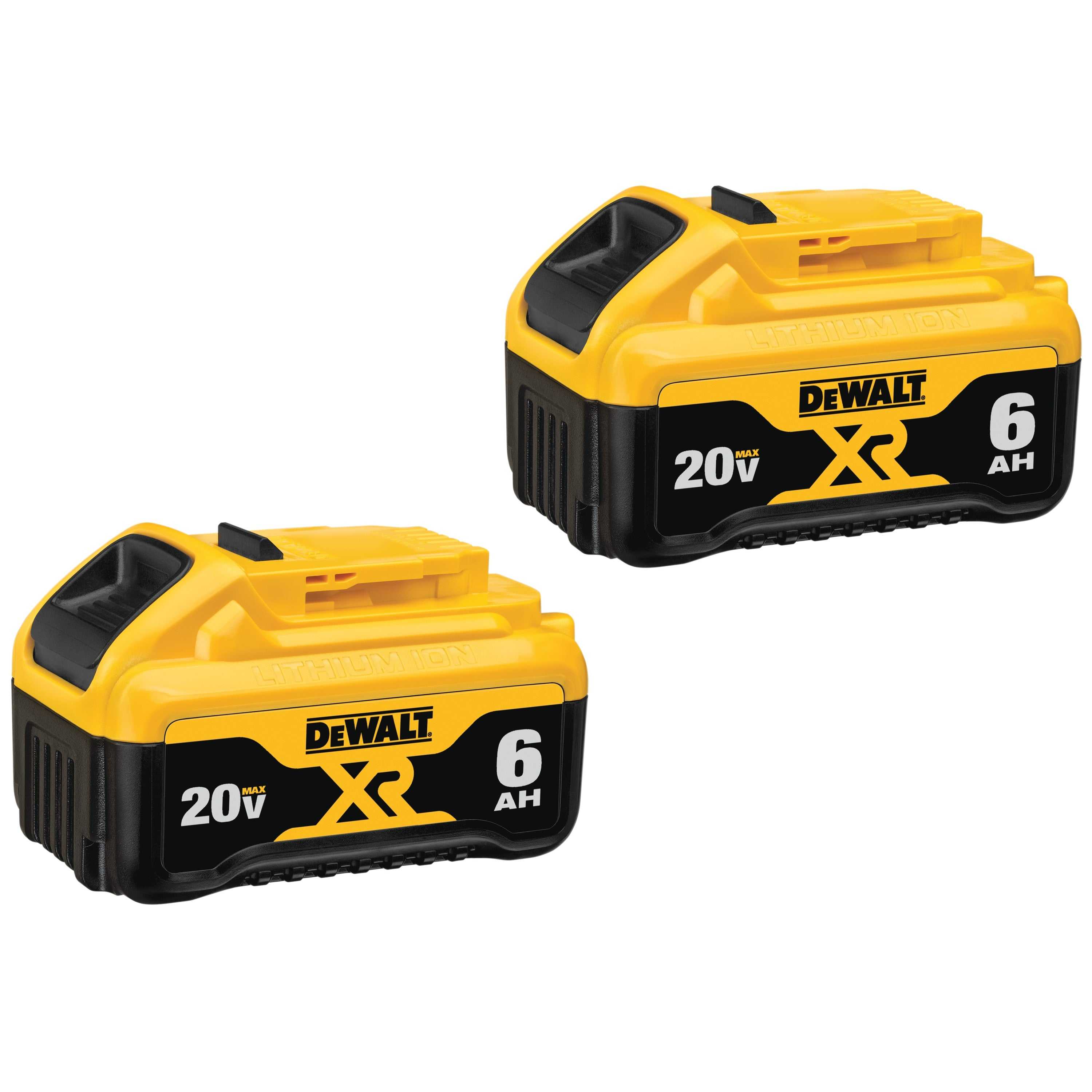 DeWalt, DeWalt DCB206-2 20V Max Premium Xr 6.0Ah Lithium Ion Battery 2-Pack