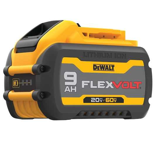 DeWalt, DeWalt DCB609 20V/60V Max FlexVolt Battery