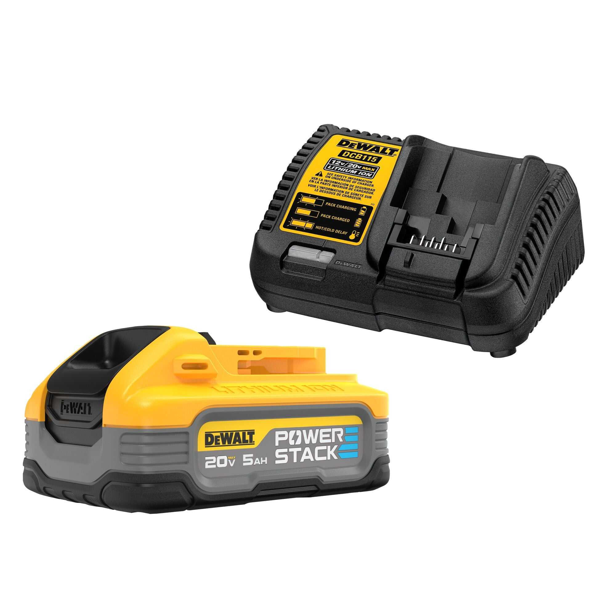 DeWalt, DeWalt DCBP520C POWERSTACK 20V MAX 5Ah Battery Kit