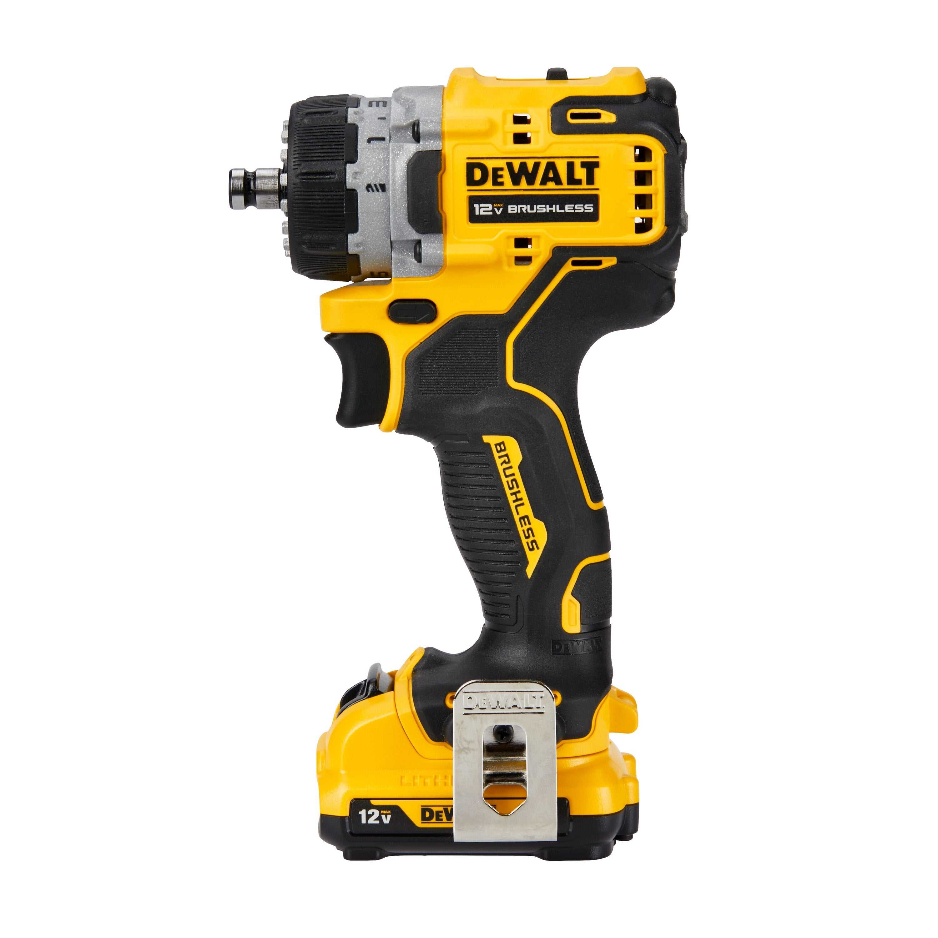 DeWalt, DeWalt DCD703F1 XTREME 12V MAX Brushless Cordless 5-In-1 Drill/Driver Kit