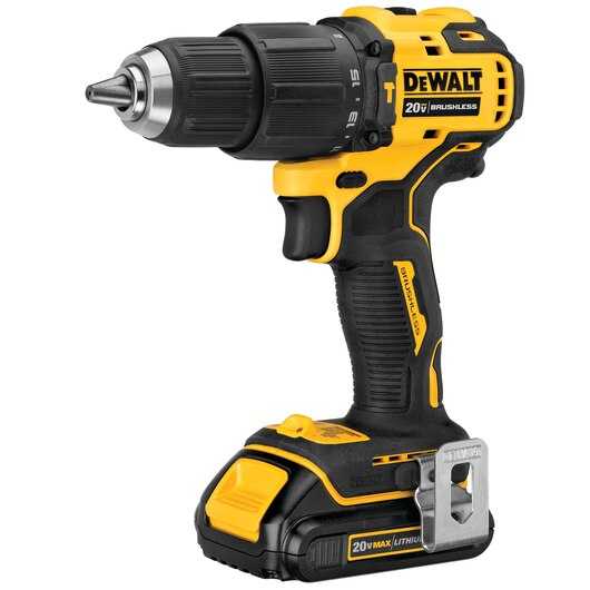 DeWalt, DeWalt DCD709C2 ATOMIC 20V MAX* Brushless Compact Cordless 1/2" Hammer Drill/Driver Kit