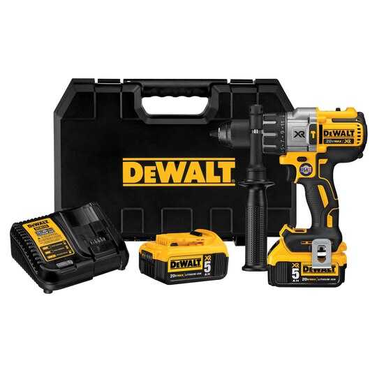 DeWalt, DeWalt DCD996P2 20V MAX XR 1/2" Hammer Drill/Driver Kit