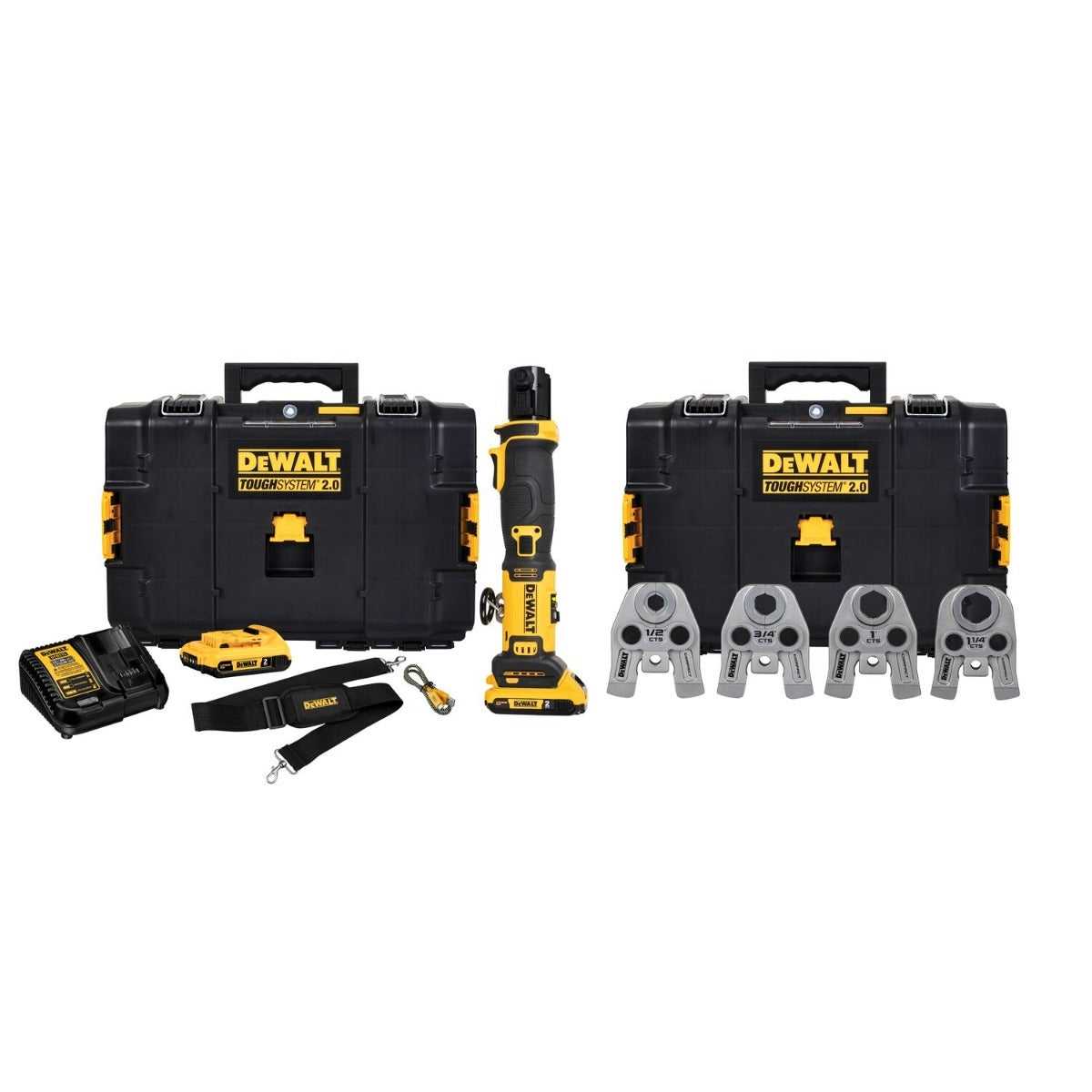 DeWalt, DeWalt DCE210D2K 20V MAX Compact Press Tool Kit