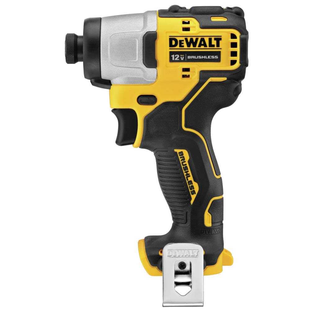 DeWalt, DeWalt DCF801B XTREME 12V MAX Brushless 1/4" Cordless Impact Driver (Tool Only)