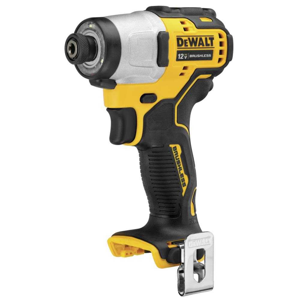 DeWalt, DeWalt DCF801B XTREME 12V MAX Brushless 1/4" Cordless Impact Driver (Tool Only)