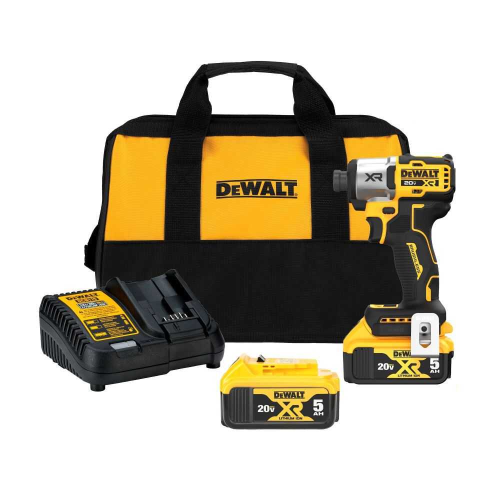 DeWalt, DeWalt DCF845P2 20V Max XR 1/4"  Impact Driver Kit