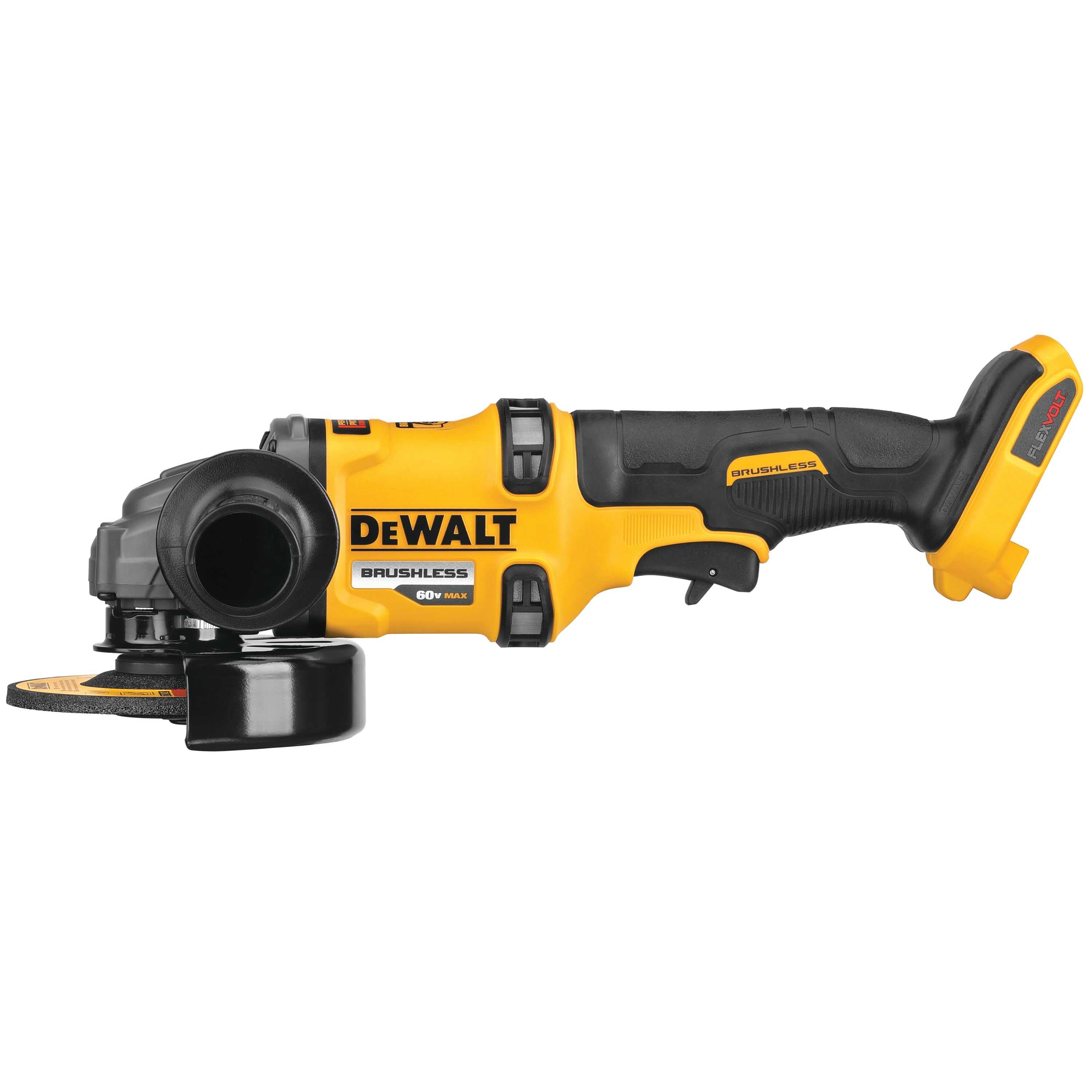 DeWalt, DeWalt DCG418B Flexvolt 60V MAX Brushless  4-1/2" - 6" Cordless Grinder with Kickback Brake (Tool Only)