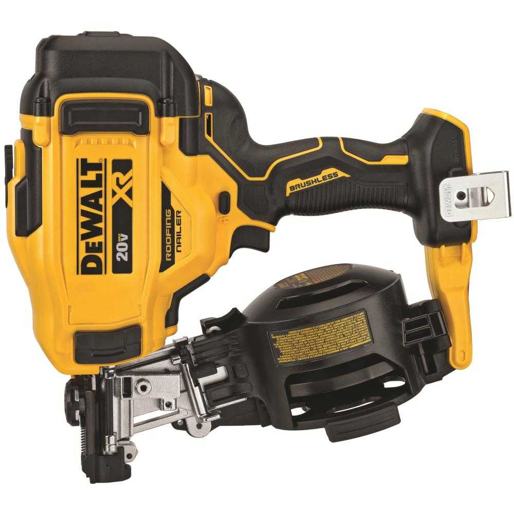 DeWalt, DeWalt DCN45RNB 20V Max Cordless 15 Degree Coil Roofing Nailer (Tool Only)