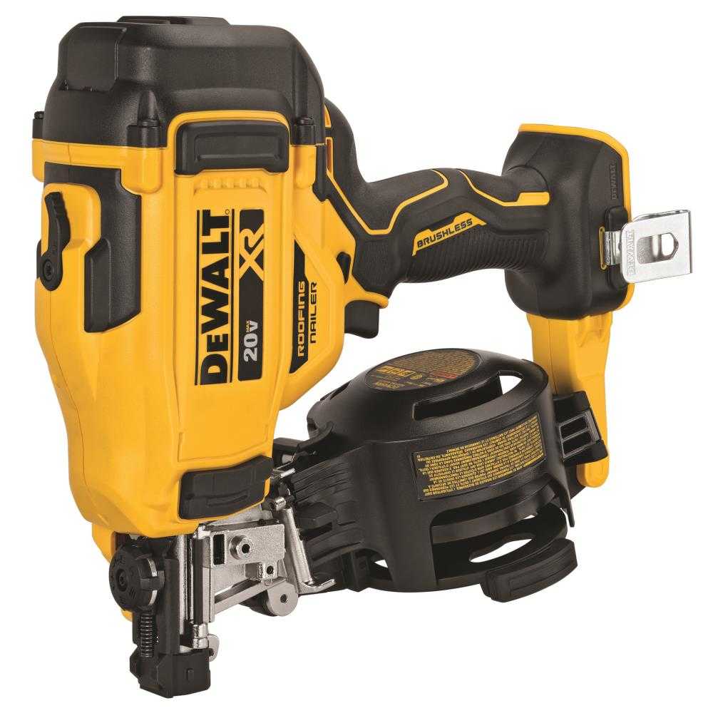 DeWalt, DeWalt DCN45RNB 20V Max Cordless 15 Degree Coil Roofing Nailer (Tool Only)