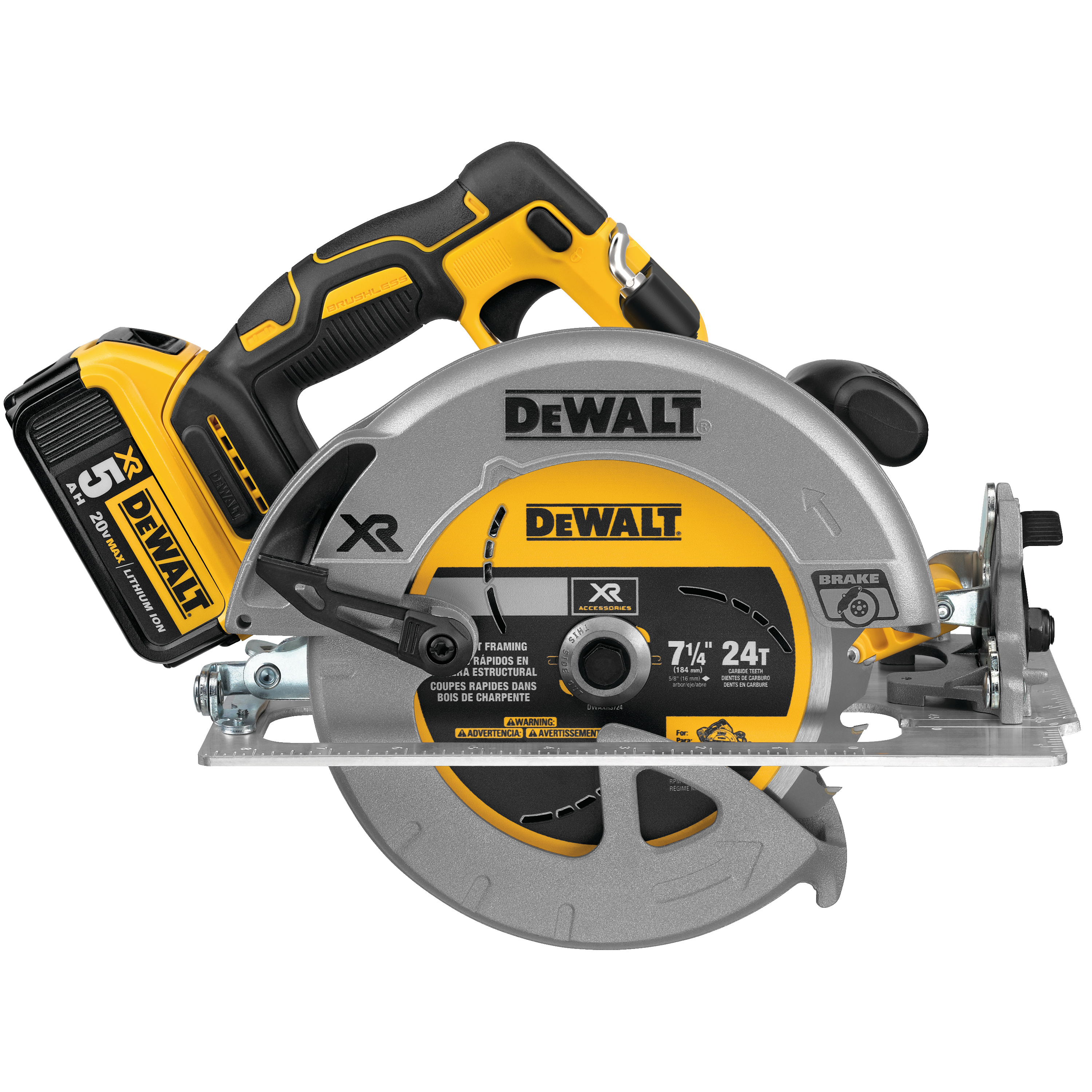 DeWalt, DeWalt DCS570P1 20V Max 7-1/4" Brushless XR Circular Saw Kit