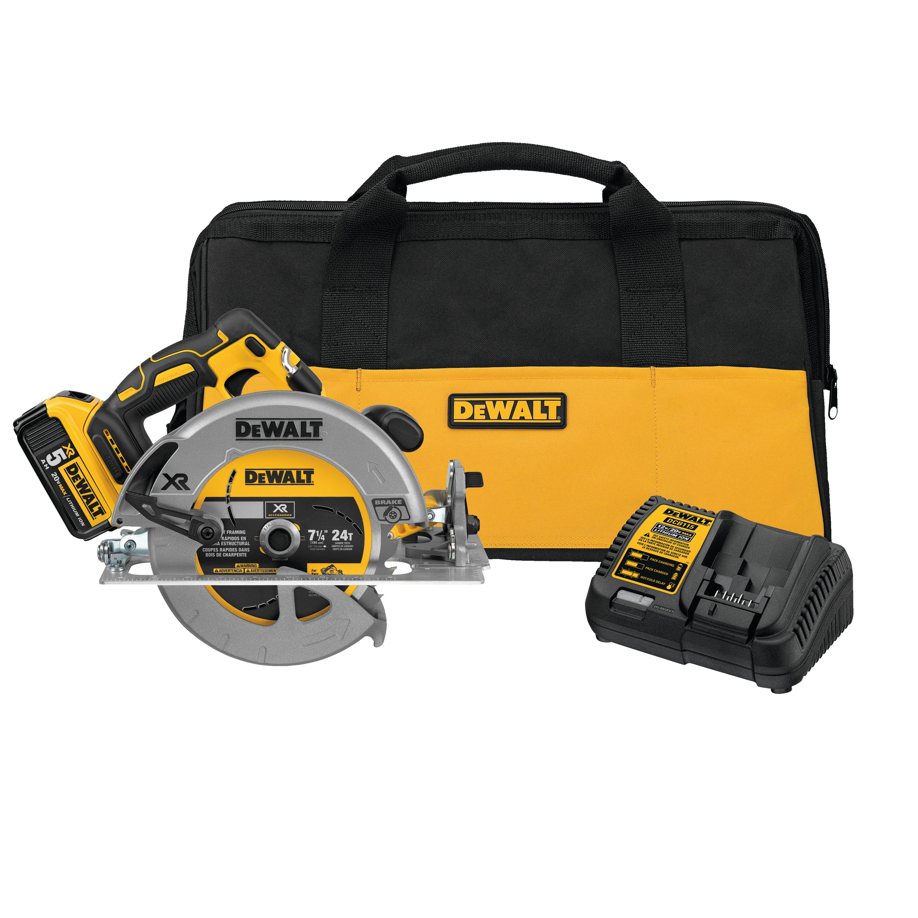 DeWalt, DeWalt DCS570P1 20V Max 7-1/4" Brushless XR Circular Saw Kit