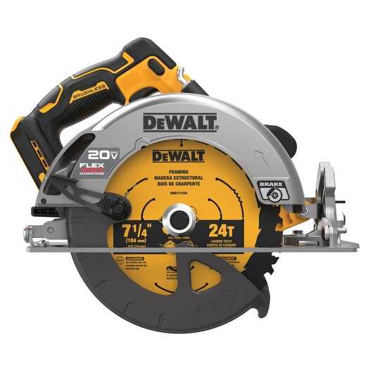 DeWalt, DeWalt DCS573B 20V Max 7-1/4" Brushless Cordless Circular Saw (Tool Only)