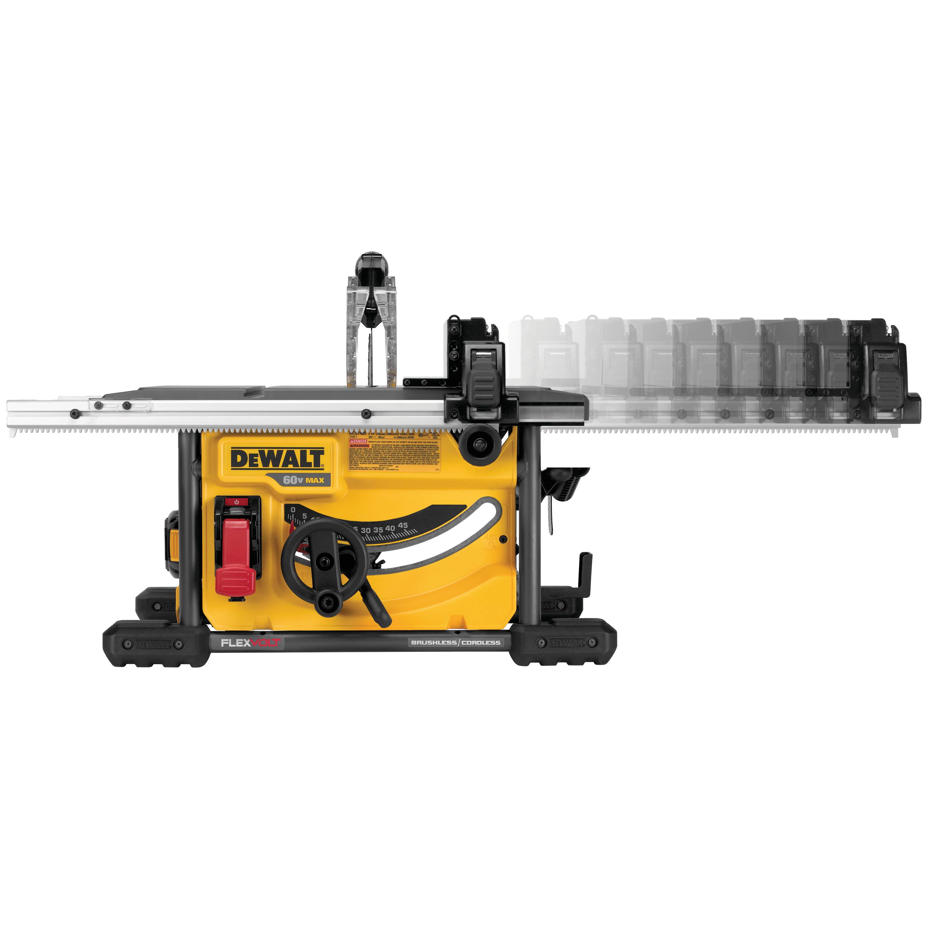 DeWalt, DeWalt DCS7485T1 FlexVolt Table Saw Kit