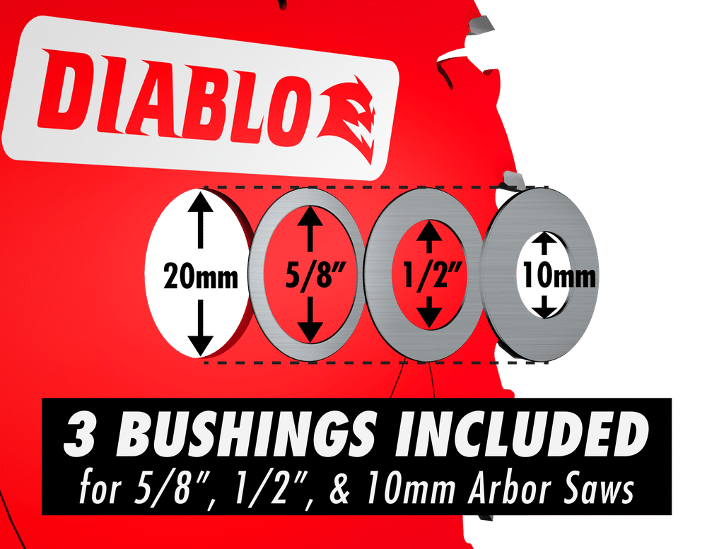 Diablo, Diablo D053830FMX 5-3/8" x 30 Tooth Carbide-Tipped Saw Blade for Metal