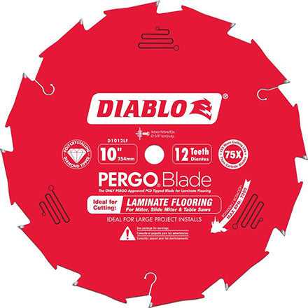 Diablo, Diablo D1012LF 10" Pergo Saw Blade