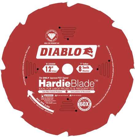 Diablo, Diablo D1208DH 12" Hardie Blade