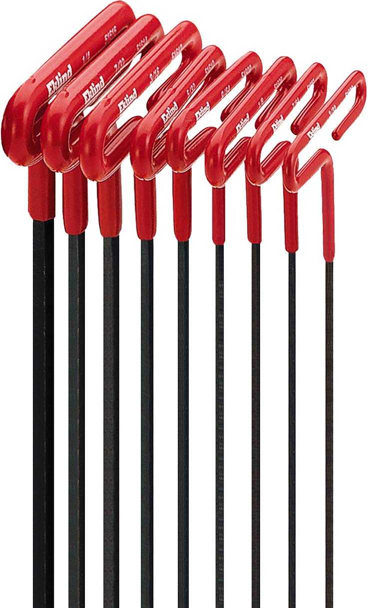 Eklind, Eklind 53198 8 Pc Cushion Grip 9" SAE Hex T-Key Set