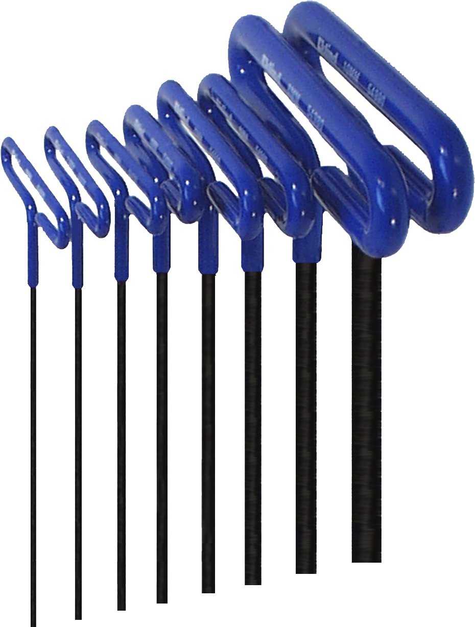 Eklind, Eklind 55168 8 Pc Cushion Grip 6" Metric Hex T-Key Set