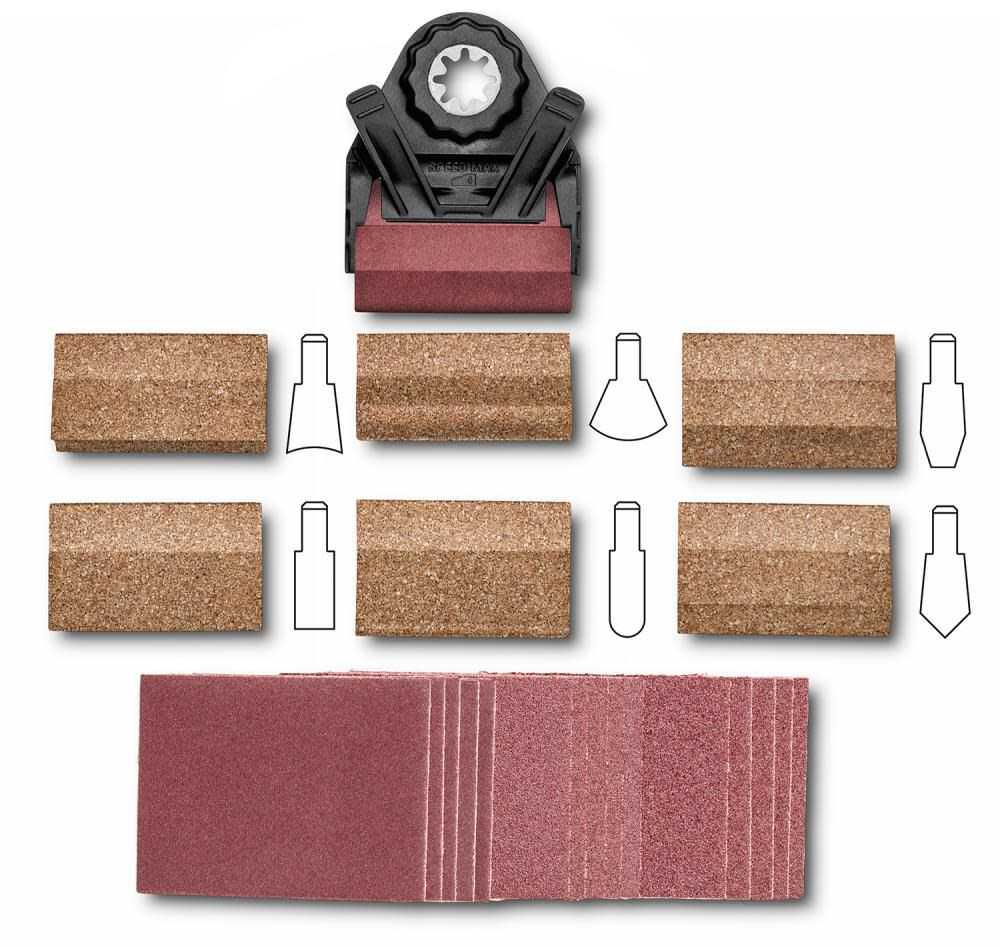 Fein, Fein 63810031010 Profile Sanding Set SLP