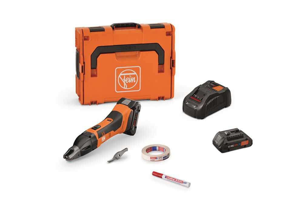 Fein, Fein ABSS 18 1.6 E AS SET 18V Cordless Slitting Shears Kit