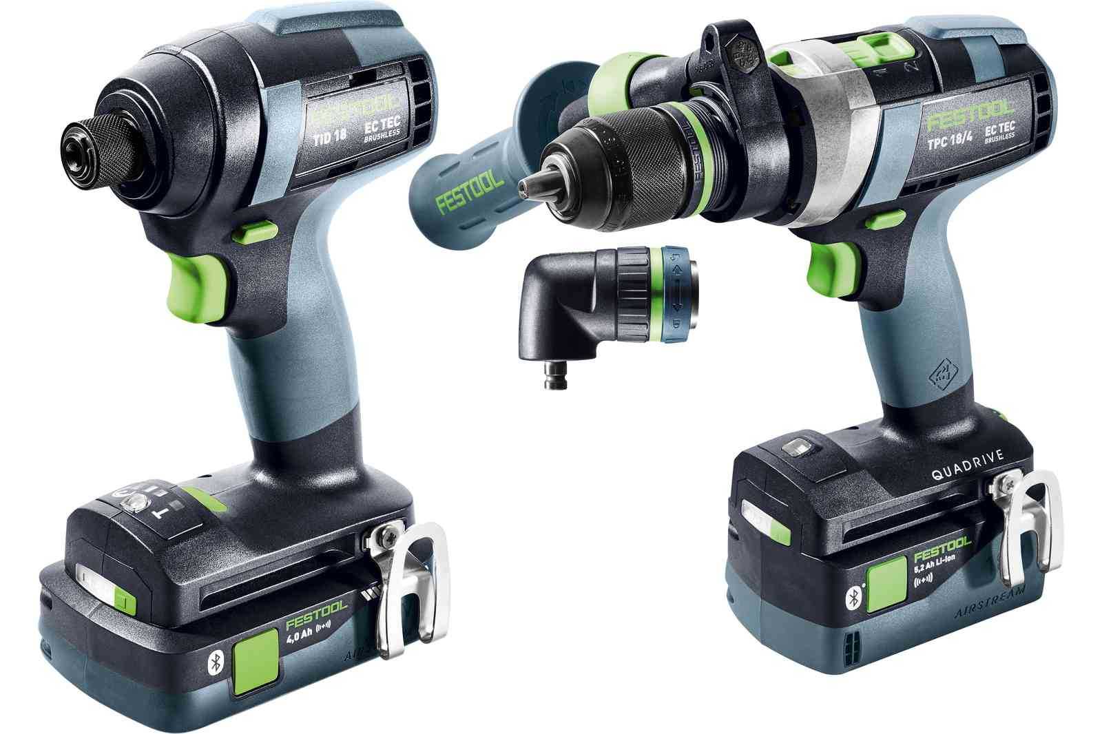 Festool, Festool 576996 TID 18 HPC I-Set TPC 18/4 2-Tool Combo Kit