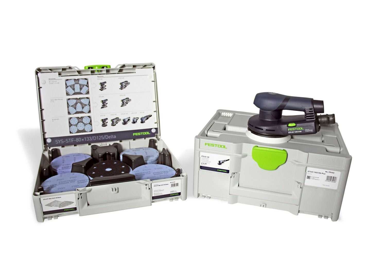 Festool, Festool 578150 Limited Edition ETS EC 125/3 EQ-Plus Random Orbital Sander Combo Kit