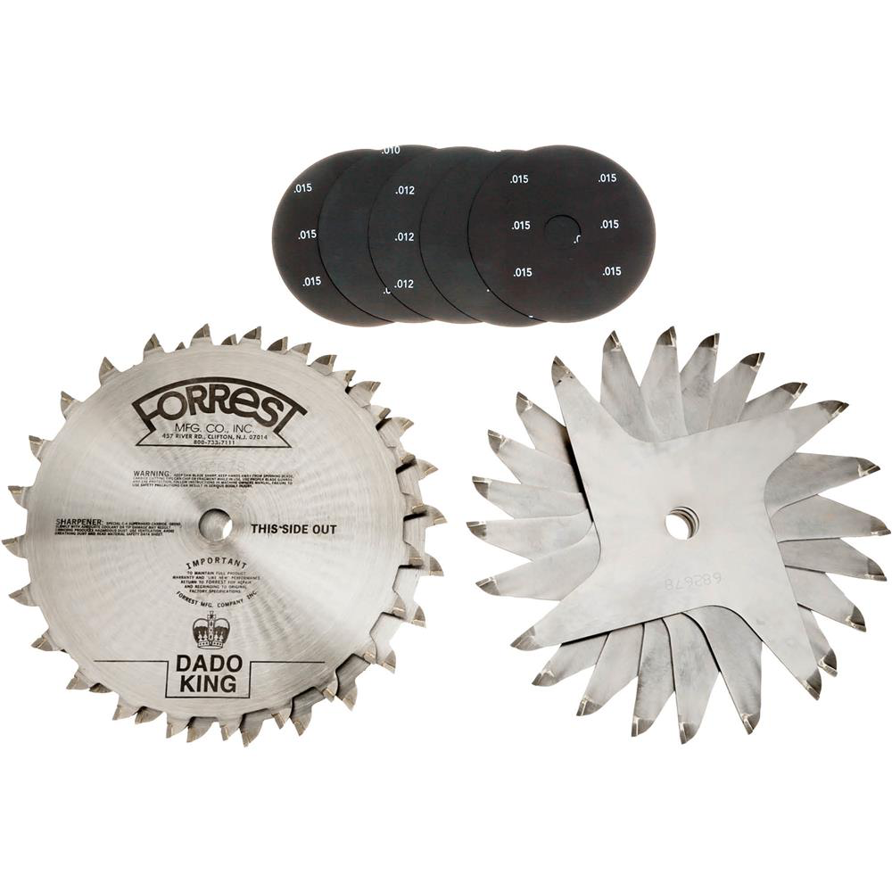 Forrest, Forrest DK08244 8" Dado King Saw Blade Set