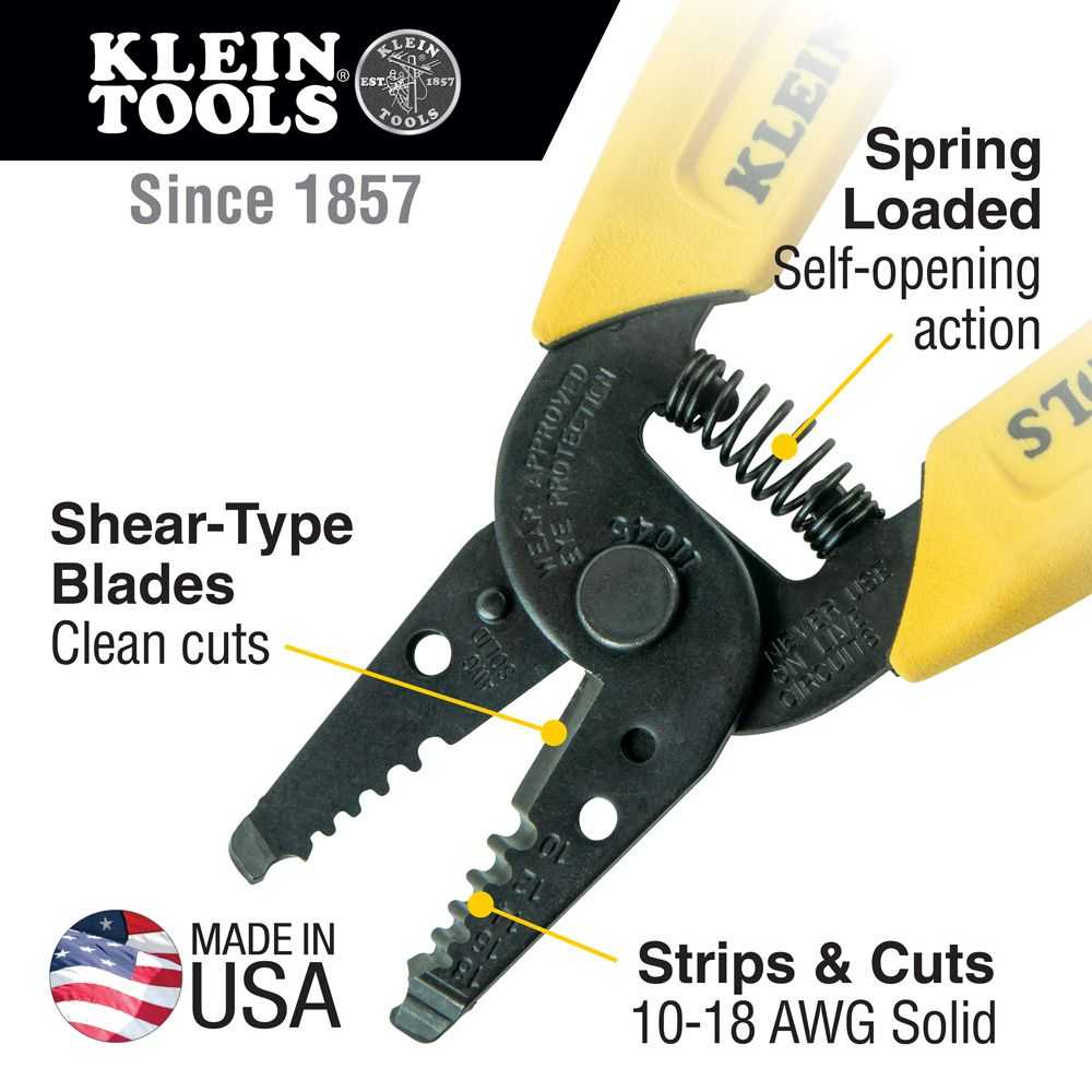 Klein, Klein 11045 10-18 AWG Solid Wire Stripper