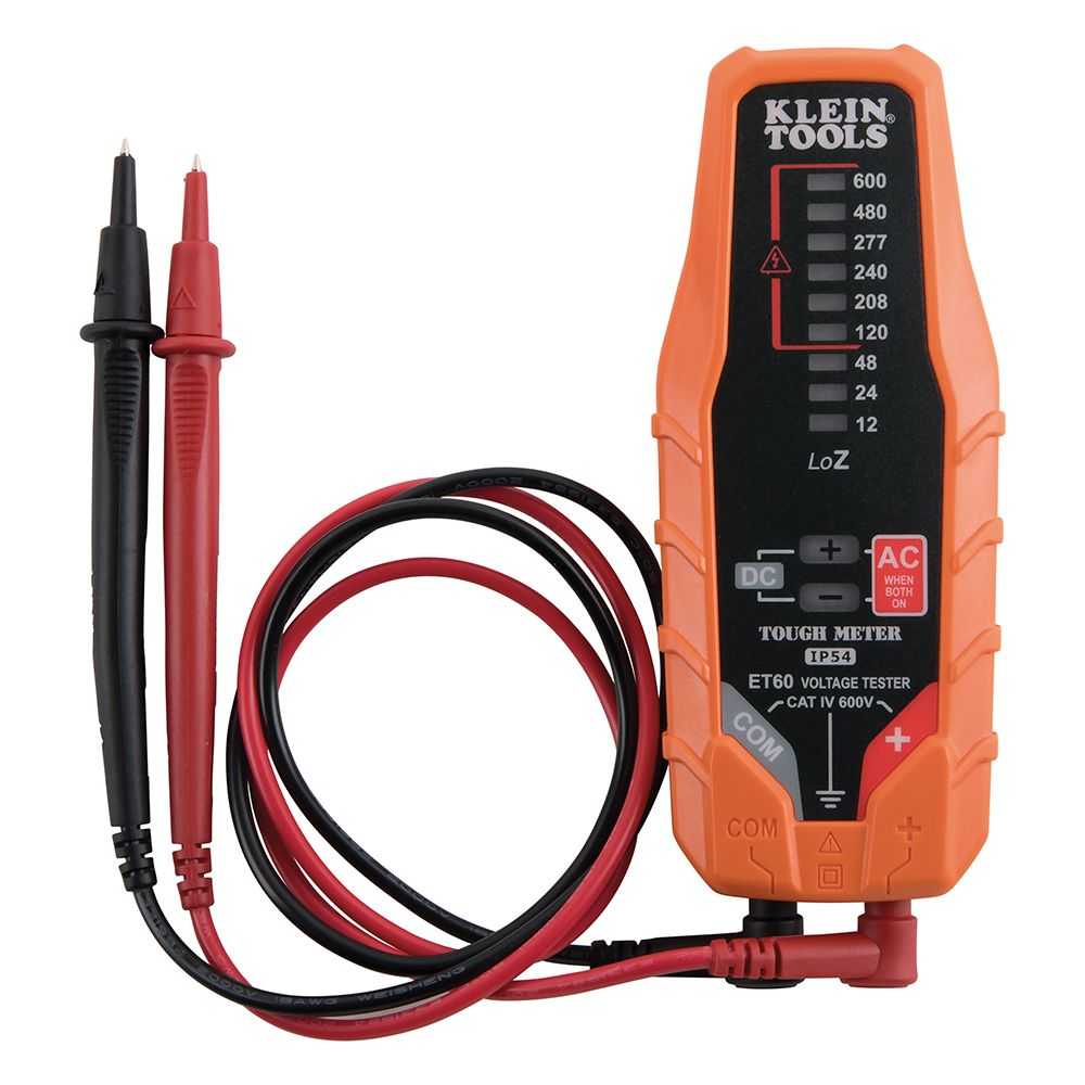 Klein, Klein ET60 Electronic AC/DC Voltage Tester