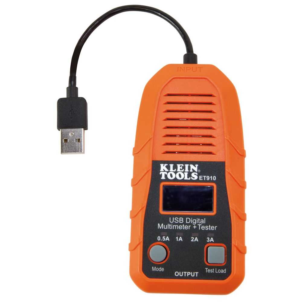 Klein, Klein ET910 USB-A Digital Meter and Tester