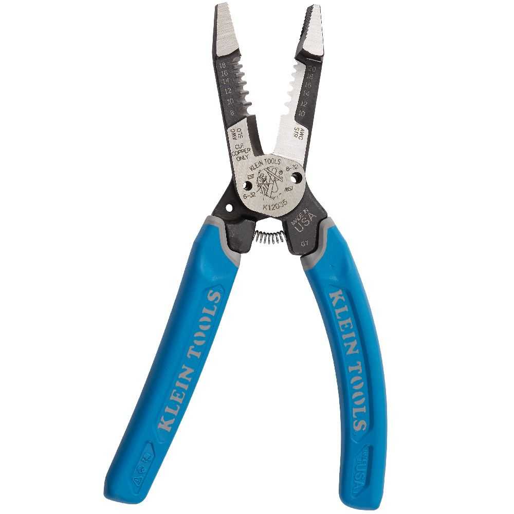 Klein, Klein K12035 Klein-Kurve Heavy-Duty Wire Stripper