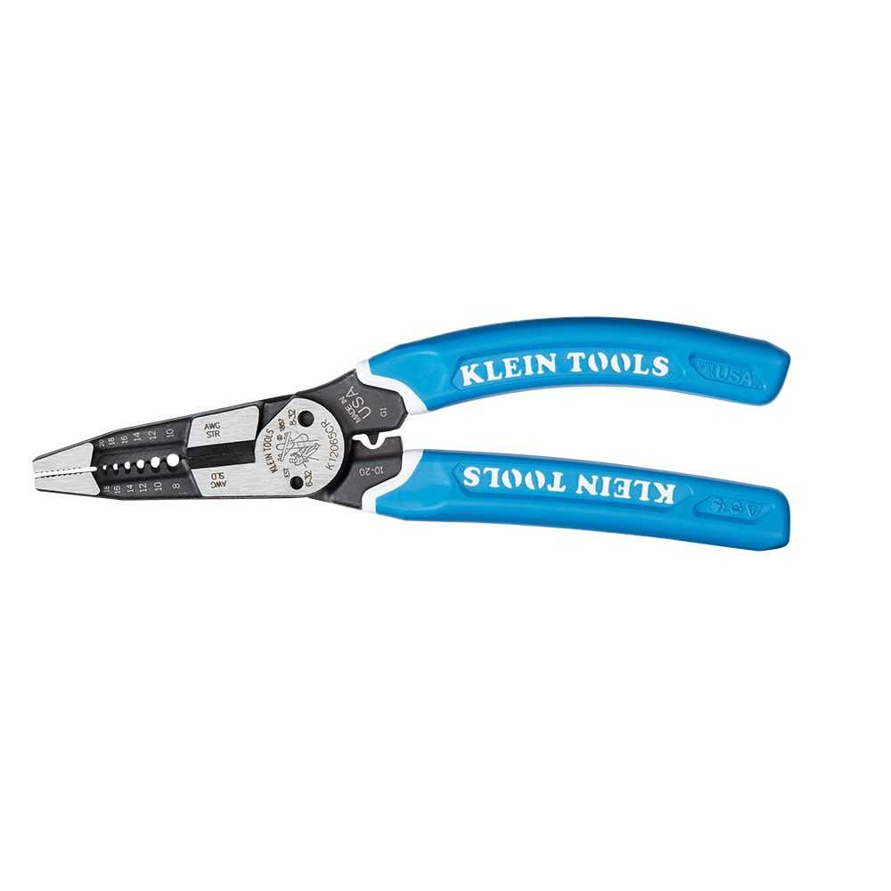 Klein, Klein K12065CR Klein-Kurve Heavy-Duty Wire Stripper 8-20 AWG