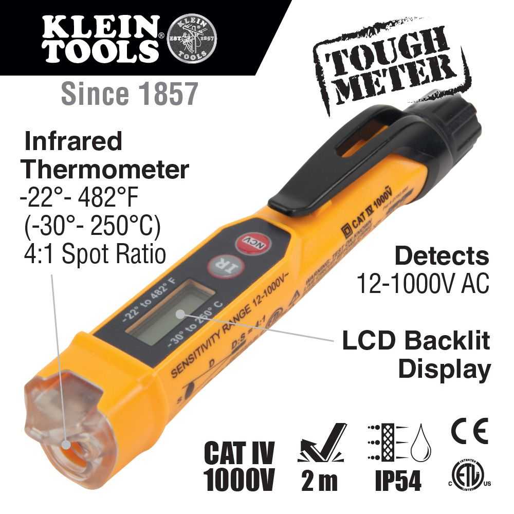 Klein, Klein NCVT-4IR Non-Contact Voltage Tester Pen