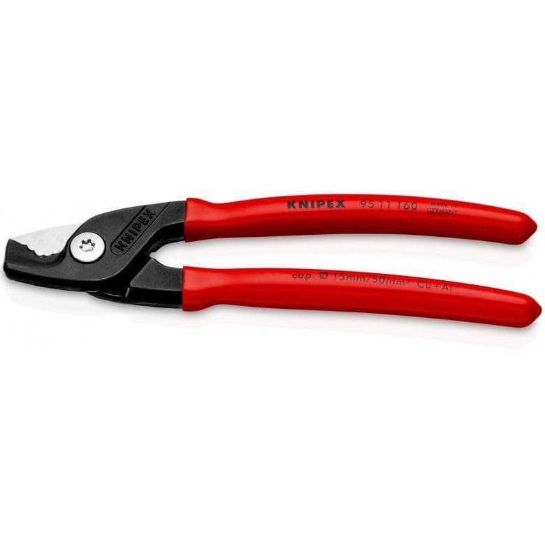 Knipex, Knipex 9511160 StepCut 6-1/4" Cable Shears