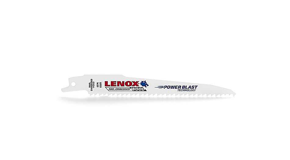 Lenox, Lenox Wood-Cutting Bi-Metal Reciprocating Saw Blades