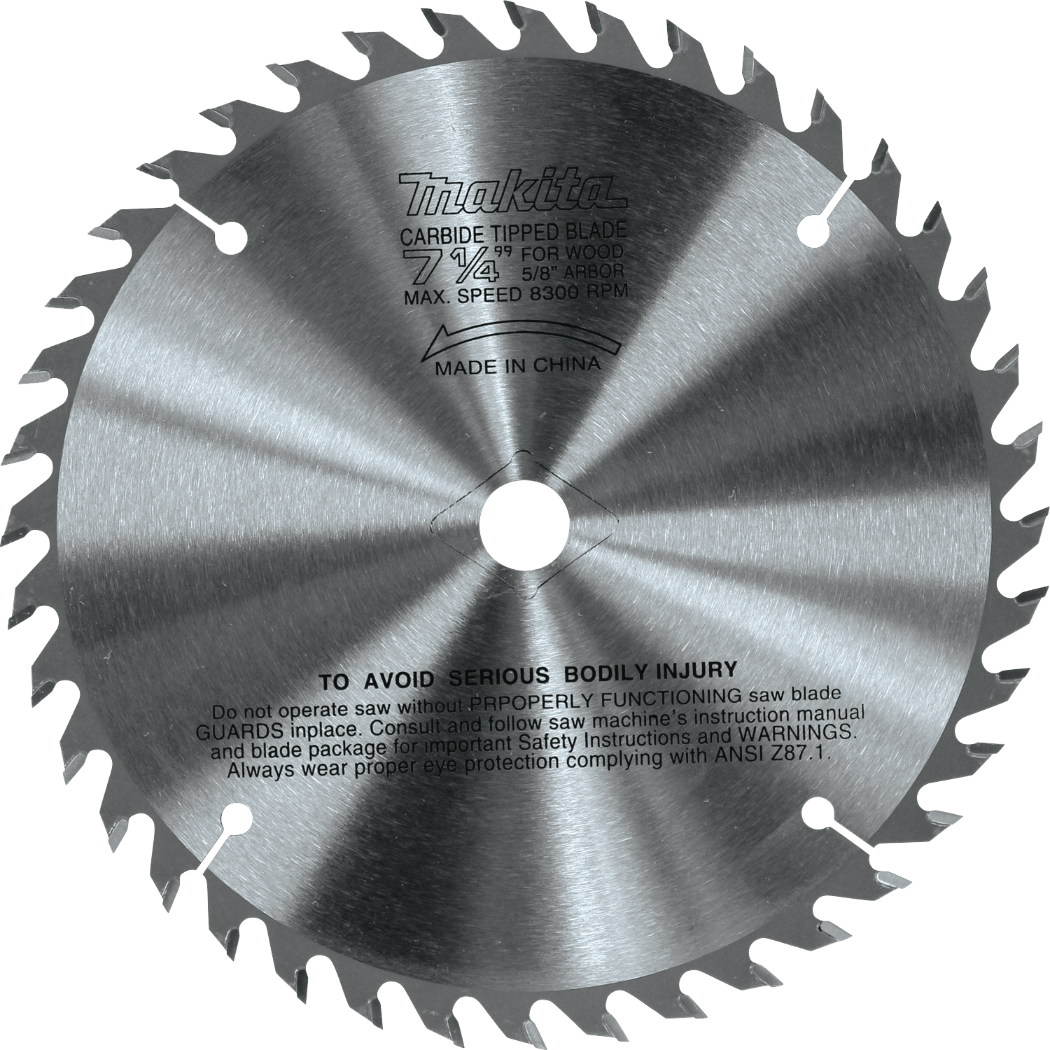 Makita, Makita 721251-A 7-1/4" 40T Carbide-Tipped Circular Saw Blade