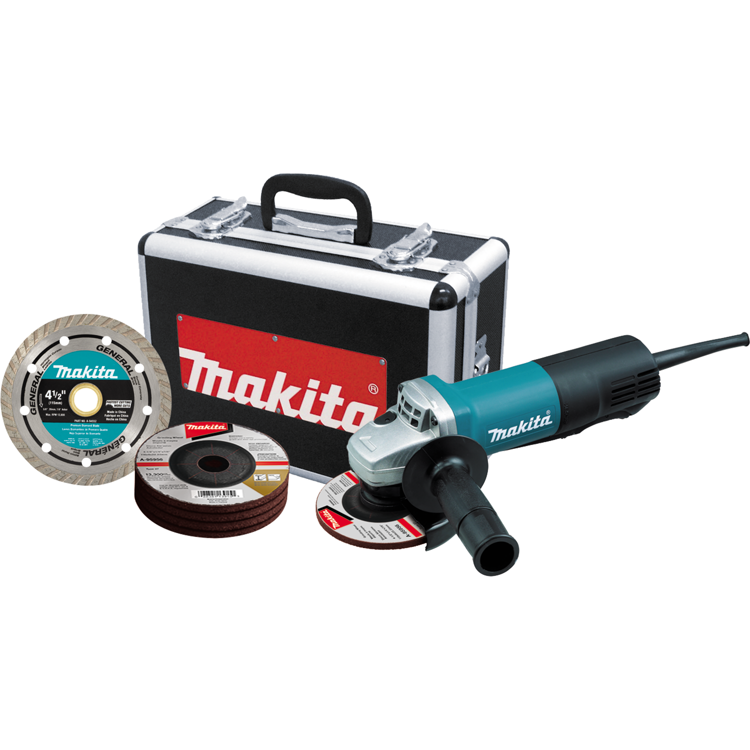 Makita, Makita 9557PBX1 4-1/2" Disc Grinder