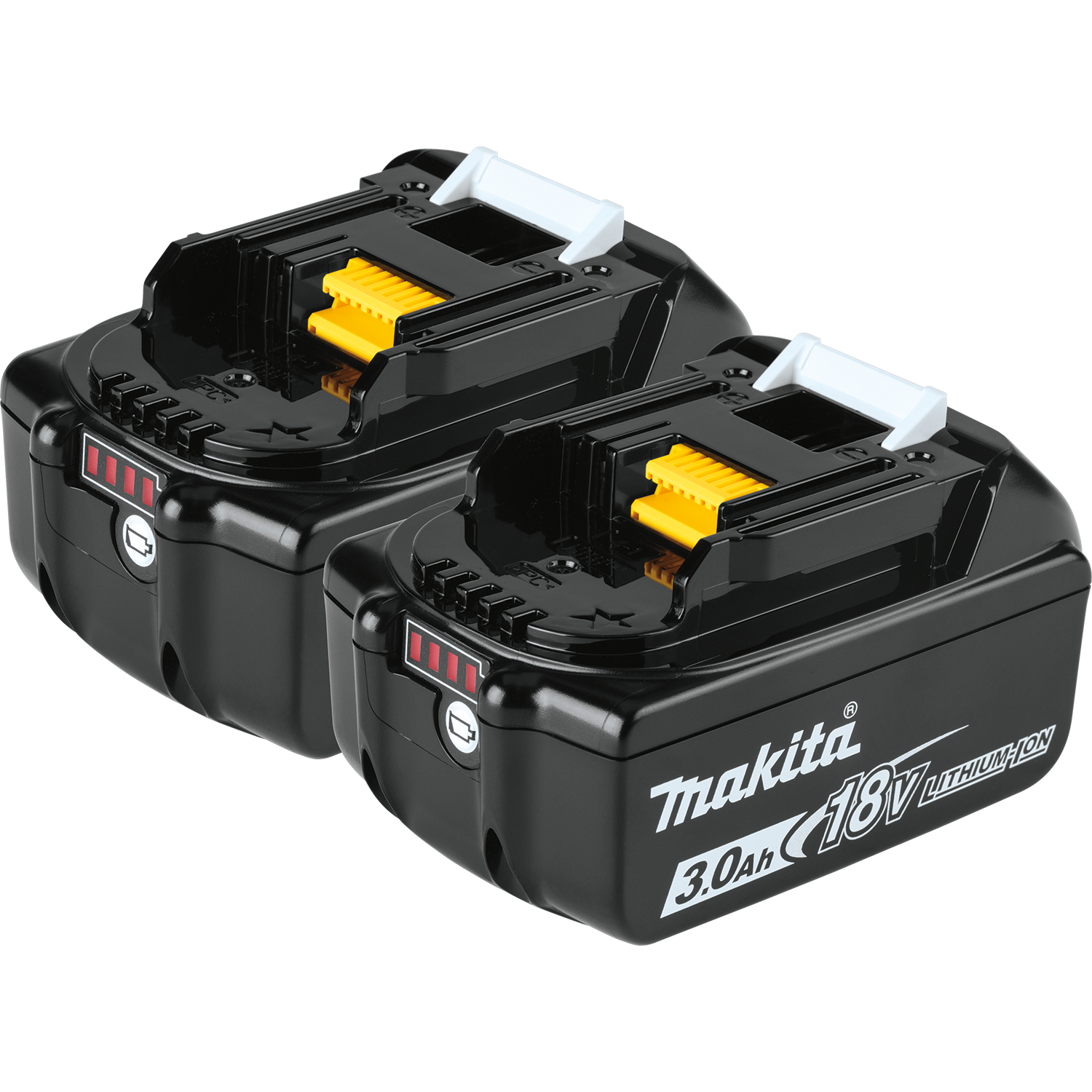 Makita, Makita BL1830B-2 18V LXT Lithium‑Ion 3.0Ah Battery 2 Pack