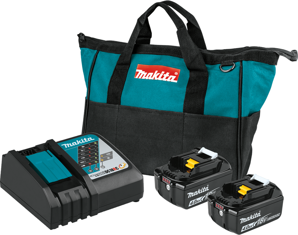 Makita, Makita BL1840BDC2 18V LXT Two Battery and Charger Starter Pack