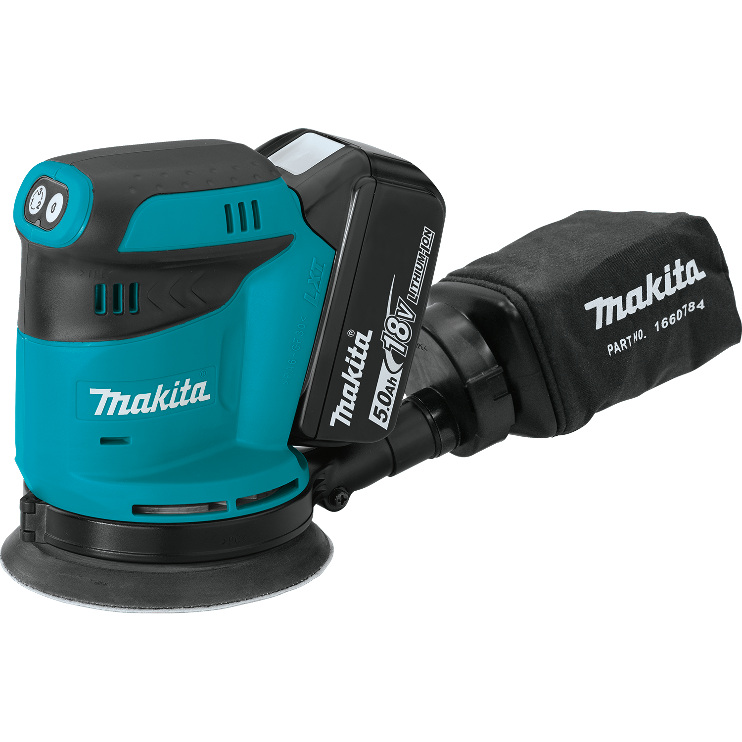 Makita, Makita XOB01T 18V LXT Cordless 5" Random Orbit Sander Kit