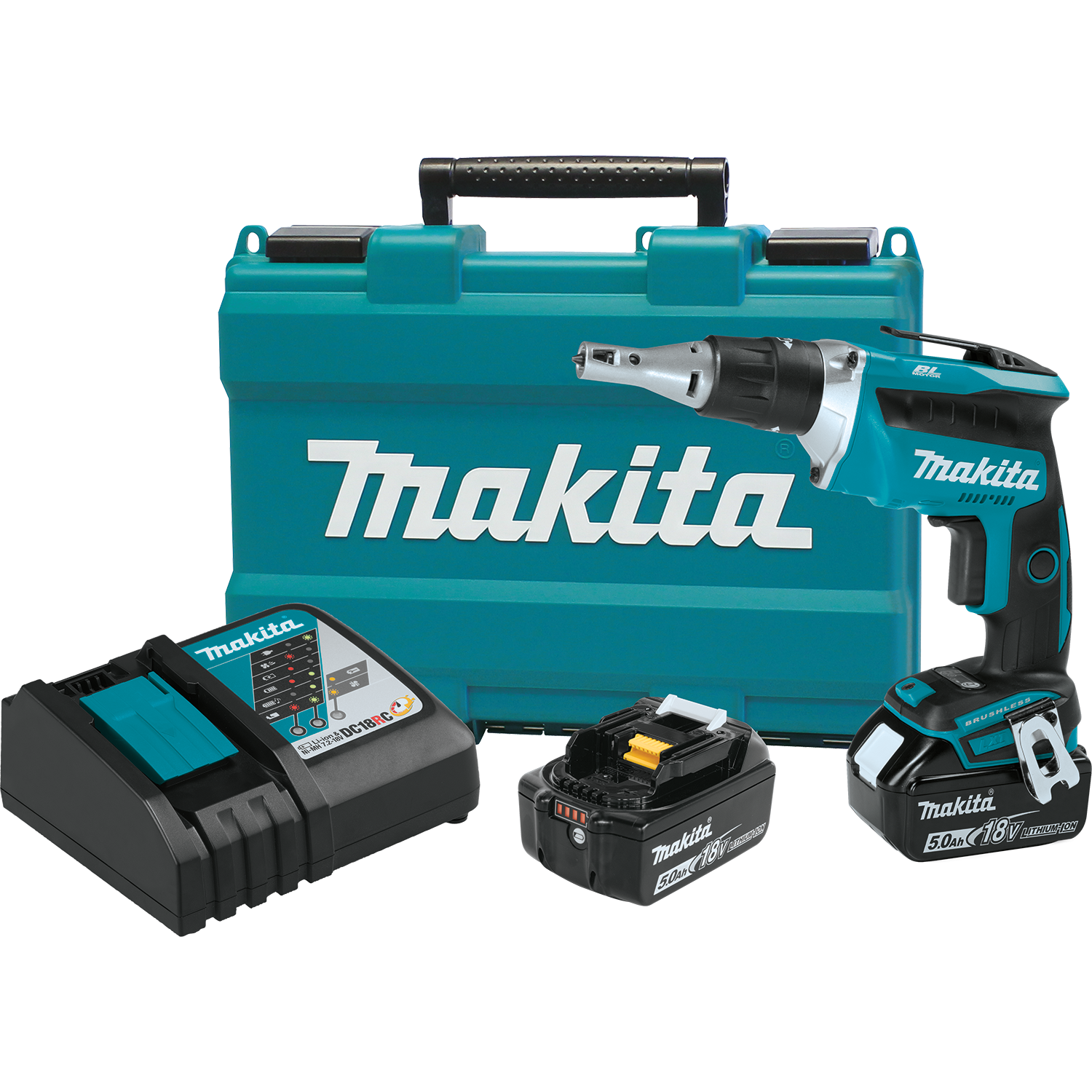 Makita, Makita XSF03T 18V LXT Brushless Cordless Drywall Screwdriver Kit