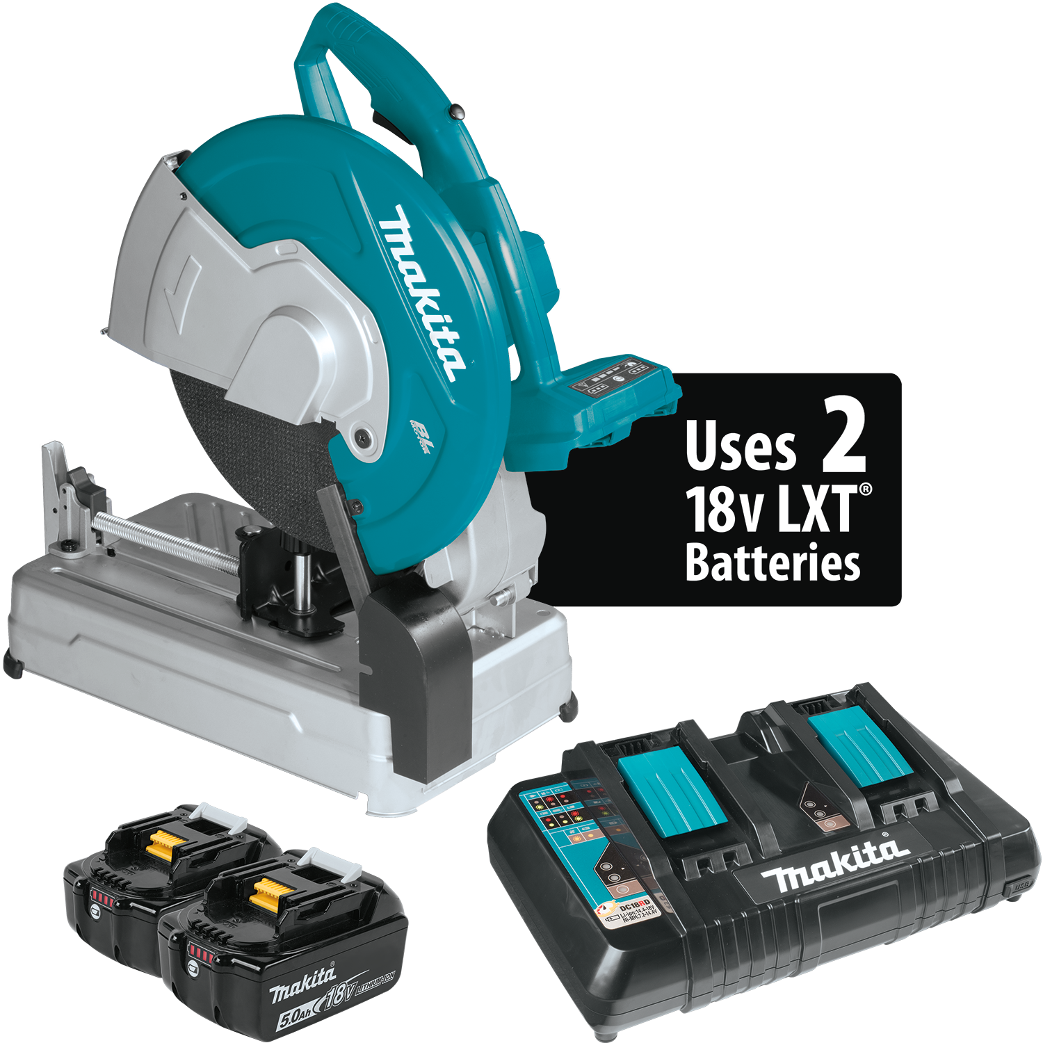 Makita, Makita XWL01PT 18V X2 (36V) LXT Lithium‑Ion Brushless Cordless 14" Cut‑Off Saw Kit