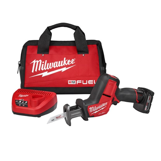 Milwaukee, Milwaukee 2520-21XC M12 Fuel Hackzall Recip Saw Kit